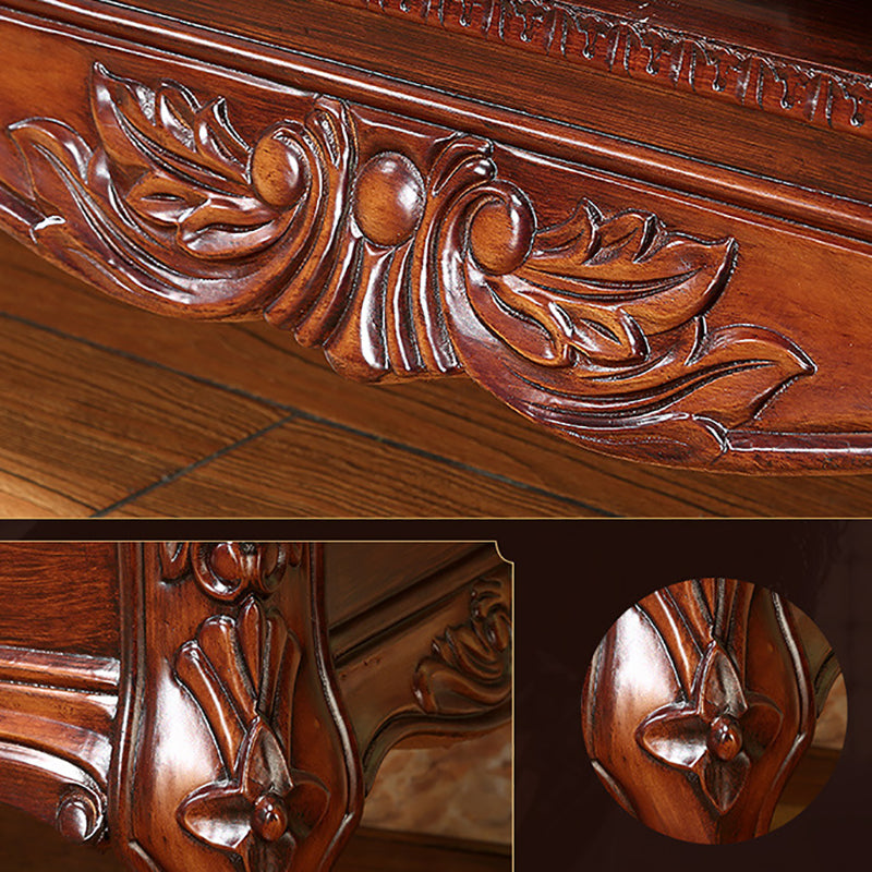 Solid Wood TV Media Console Open Storage Media Console TV Stand with Drawers Clearhalo 'furn' 'furn_tv_stands_entertainment_centers' 'Furniture' 'Living Room Furniture' 'TV Stands & Entertainment Centers' 'TV Stands & Media Storage Furniture' 'tv_stands_entertainment_centers' 6366767
