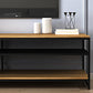Solid Wood TV Media Console Industrial Media Console TV Stand for Living Room Clearhalo 'furn' 'furn_tv_stands_entertainment_centers' 'Furniture' 'Living Room Furniture' 'TV Stands & Entertainment Centers' 'TV Stands & Media Storage Furniture' 'tv_stands_entertainment_centers' 6366781