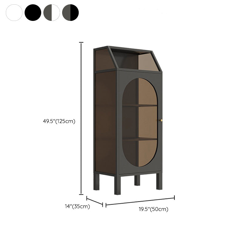 Mobile moderno mobile in vetro per la porta a buffet per la sala da pranzo