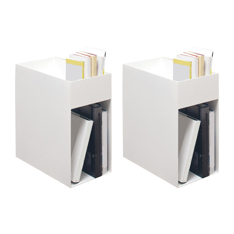 Industrial Night Table Open Storage Bed Nightstand for Bedroom White 2 Piece Set Clearhalo 'Bedroom Furniture' 'furn' 'furn_night_stand' 'Furniture' 'night_stand' 'Nightstands' 6366958