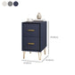 2 Drawers Contemporary Nightstand Legs Included Night Table ,19.3 Tall