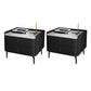 Contemporary Nightstand Contemporary Bed Nightstand with Drawers