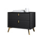 Solid Wood Night Table Contemporary Bed Nightstand with Drawers Clearhalo 'Bedroom Furniture' 'furn' 'furn_night_stand' 'Furniture' 'night_stand' 'Nightstands' 6367156