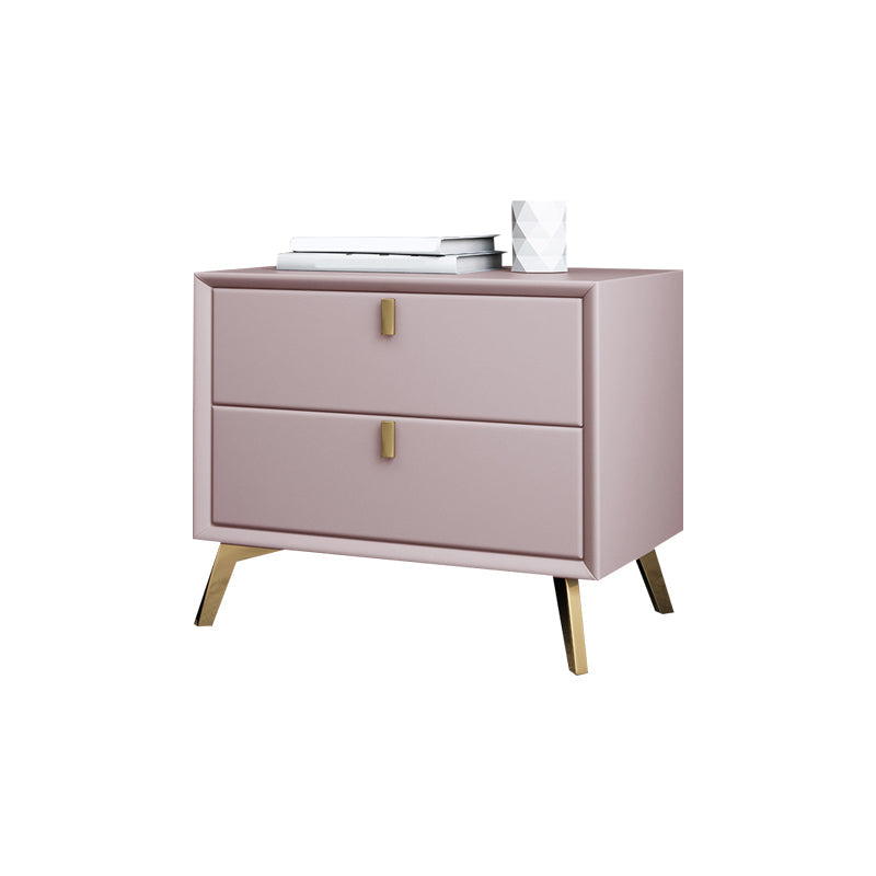 Solid Wood Night Table Contemporary Bed Nightstand with Drawers Clearhalo 'Bedroom Furniture' 'furn' 'furn_night_stand' 'Furniture' 'night_stand' 'Nightstands' 6367163