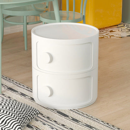 12.6 "W Mesa de noche moderna Cabina de almacenamiento del lado derecho