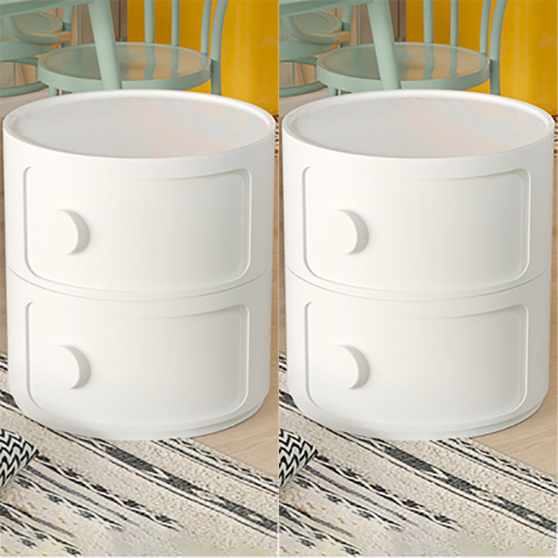 12.6 "W Mesa de noche moderna Cabina de almacenamiento del lado derecho