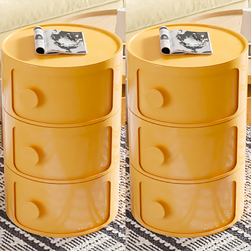 12.6 "W Mesa de noche moderna Cabina de almacenamiento del lado derecho