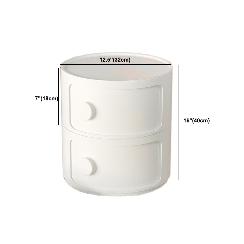 12.6 "W Mesa de noche moderna Cabina de almacenamiento del lado derecho