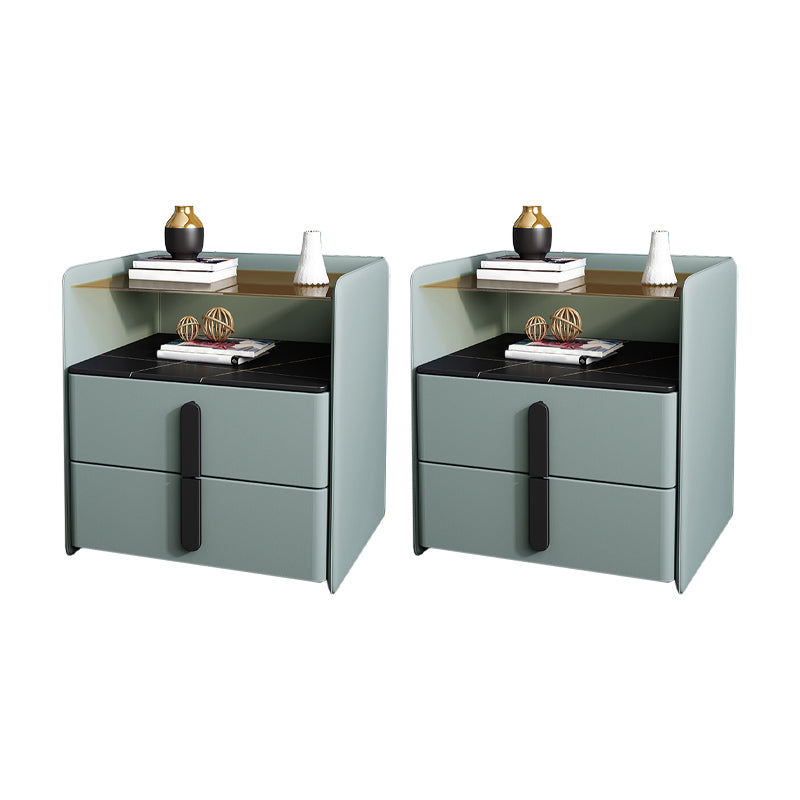 Comodino contemporaneo comodino in legno massiccio per camera da letto