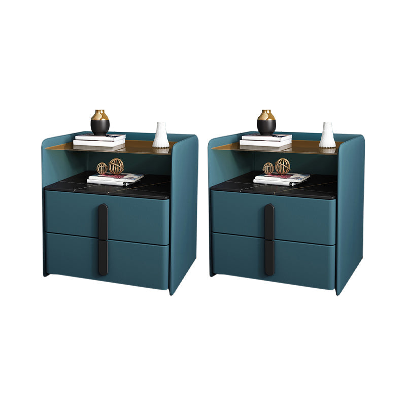 Comodino contemporaneo comodino in legno massiccio per camera da letto