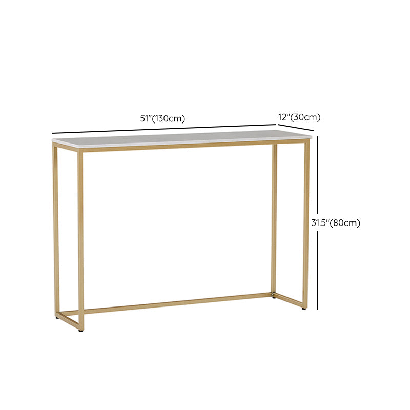 Console alta 31,5 pollici Tabella 1 tavolo accento glam-scaffale per Hall