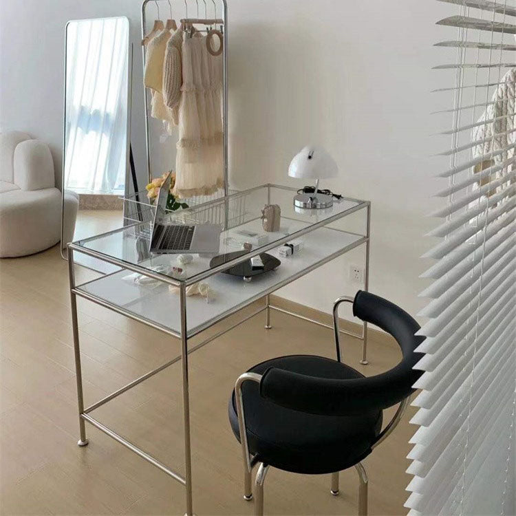 MODERNA DESCA OFFICIO TOPO DI GLOGO 31,5 "scrivania rettangolare alta