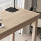 19 "W Hedendaags Writing Desk Solid Wood Natural Office Desk