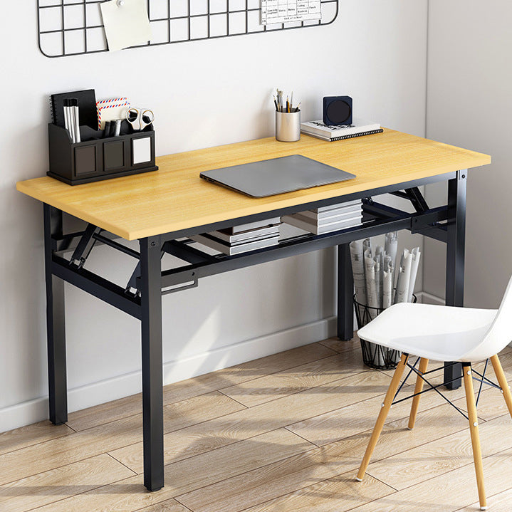 23 "brede eigentijdse schrijfbureau rechthoekige houten computerbureau