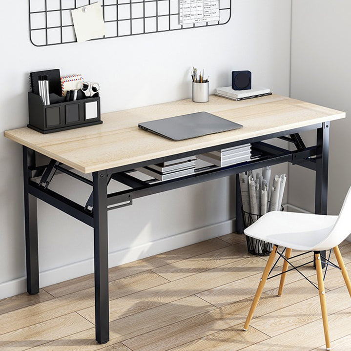 23 "brede eigentijdse schrijfbureau rechthoekige houten computerbureau