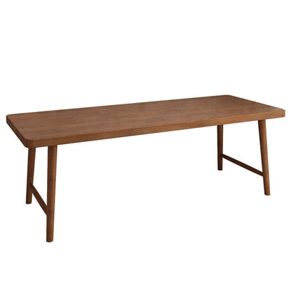 Contemporary Sled Office Desk Natural Solid Wood Writing Desk Drawer Not Included Clearhalo 'furn' 'furn_office_desk' 'Furniture' 'Office Desks' 'Office Furniture' 'office_desk' 6369105