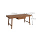 Contemporary Sled Office Desk Natural Solid Wood Writing Desk Clearhalo 'furn' 'furn_office_desk' 'Furniture' 'Office Desks' 'Office Furniture' 'office_desk' 6369112