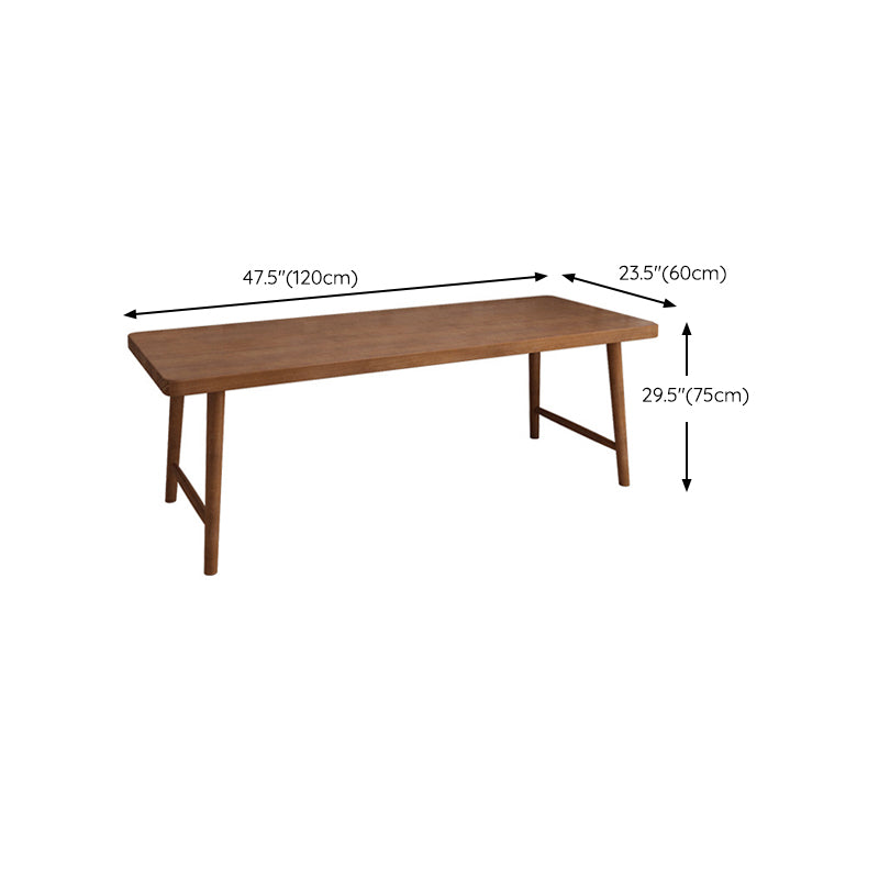Contemporary Sled Office Desk Natural Solid Wood Writing Desk Clearhalo 'furn' 'furn_office_desk' 'Furniture' 'Office Desks' 'Office Furniture' 'office_desk' 6369113