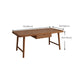 Contemporary Sled Office Desk Natural Solid Wood Writing Desk Clearhalo 'furn' 'furn_office_desk' 'Furniture' 'Office Desks' 'Office Furniture' 'office_desk' 6369114