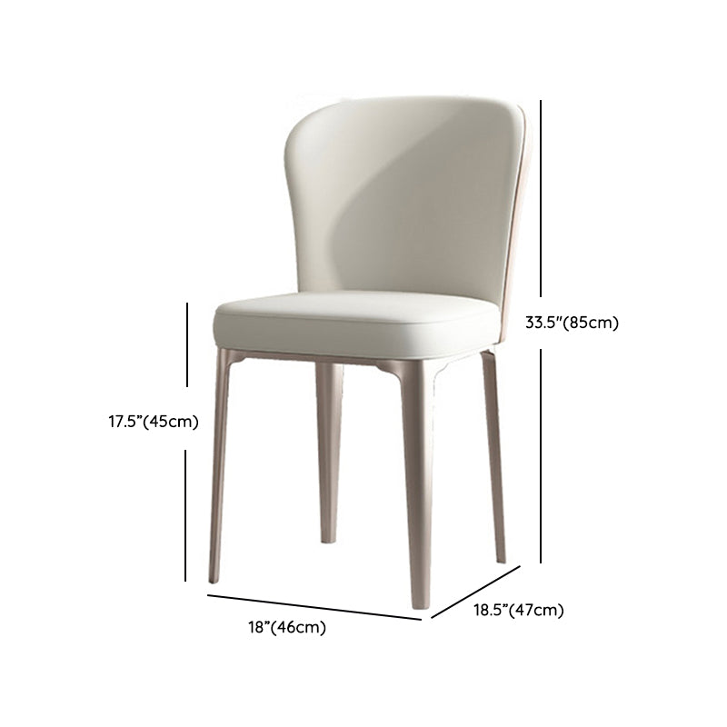 Glam Style Dinette Set for Dining Room 1/2/5/7 Pieces Glossy White Dining Table Set Clearhalo 'Dining Room Sets' 'Dining Tables & Seating' 'dining_room_set' 'furn' 'furn_dining_room_set' 'Furniture' 'Kitchen & Dining Furniture' 6369194