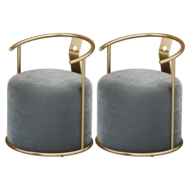 Glossy Black Dinette Set for Home 1/2/4/5 Pieces Glam Dining Table Set 2 Grey Chairs Clearhalo 'Dining Room Sets' 'Dining Tables & Seating' 'dining_room_set' 'furn' 'furn_dining_room_set' 'Furniture' 'Kitchen & Dining Furniture' 6369204