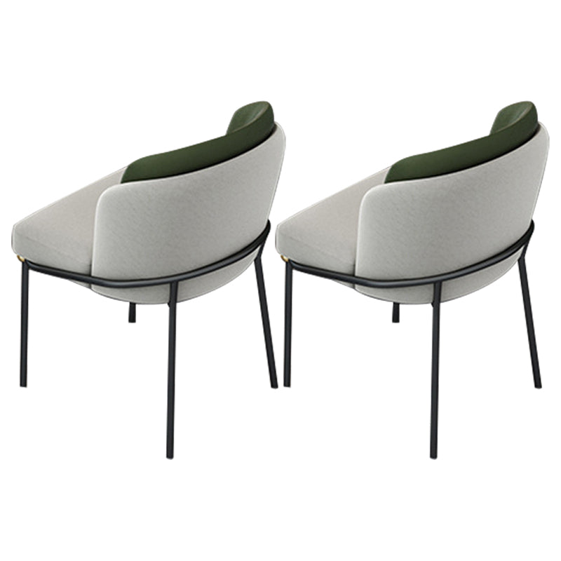 Ensemble de table à manger en marbre en faux marbre blanc 1/2/5 pièces