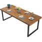Modern Wood Dining Set 1/2/7 Pieces Brown Dinette Set with Wooden Chairs