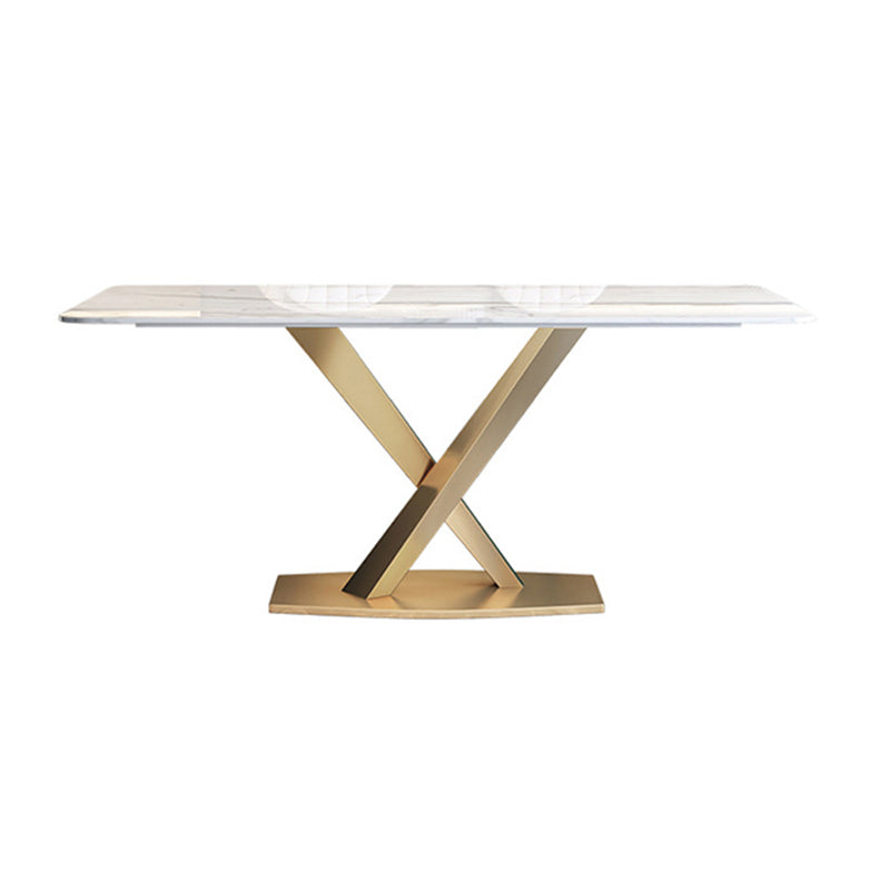 Nordic 1/5/7 Stücke Esszahlen Rechteck Stein Esstisch Set für Wohnzimmer