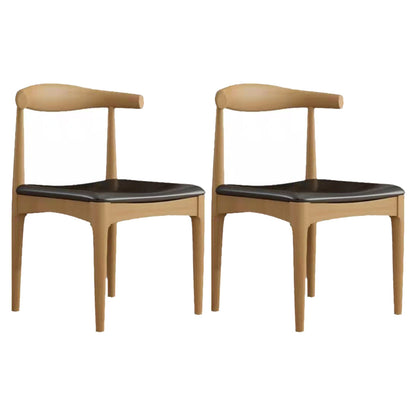 Solid Wood Round Dining Table Set 1/2/5 Pieces Dinette Set for Home