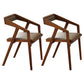 Ensemble de Table à manger en bois massif marron, 1/2/5/7 pièces, ensemble de Dinette industriel pour la maison