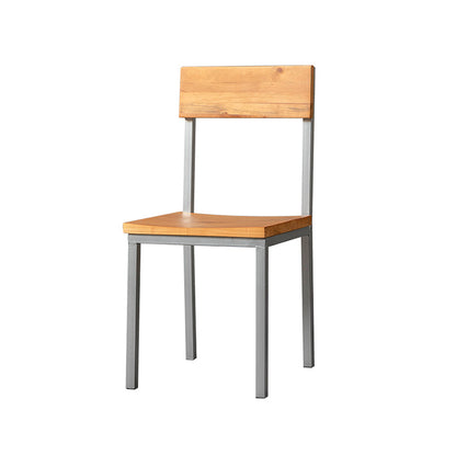 Industrial Dining Table Set 1/4/5/6 Pcs Solid Wood Dining Table and Chairs