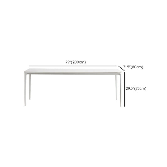 Rectangle Dining Table Set 1/4/5/6/7 Pieces Modern Dinette Set for Home