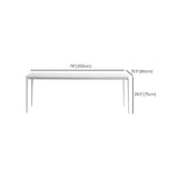 Rectangle Dining Table Set 1/4/5/6/7 Pieces Modern Dinette Set for Home