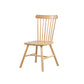 Modern Dining Set 1/3/5/6 Pcs Solid Wood Dining Table and Chairs