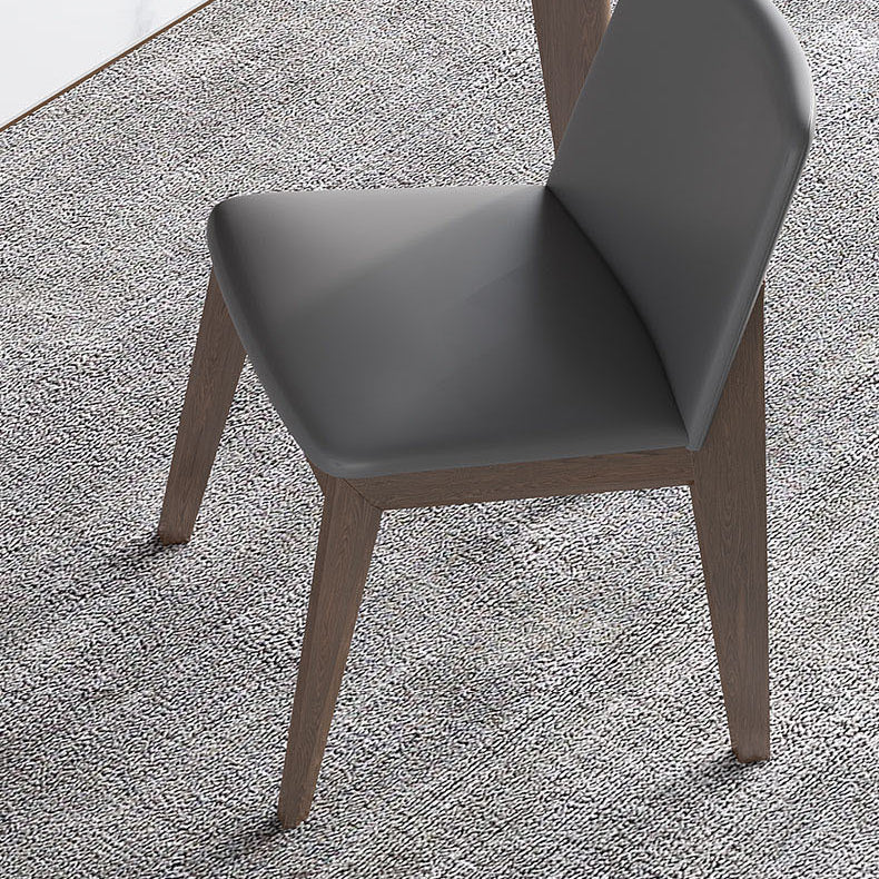 Witte rechthoek eettafel ingesteld 1/4/5 stuks houten dinette ingesteld voor thuis