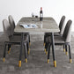 Modern Dining Set 1/4/5 Pcs Solid Wood Frame Dining Table and Chairs