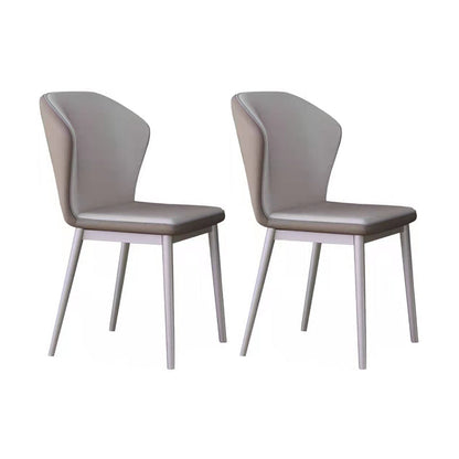 High Gloss White Dining Table Set 1/2/6/7 Pieces Glam Dinette Set with Padded Chairs