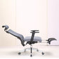Modern Desk Chair Mesh Computer Chair Conference Chair in Gray Clearhalo 'furn' 'furn_office_chair' 'Furniture' 'Office Chairs' 'Office Furniture' 'office_chair' 6370055