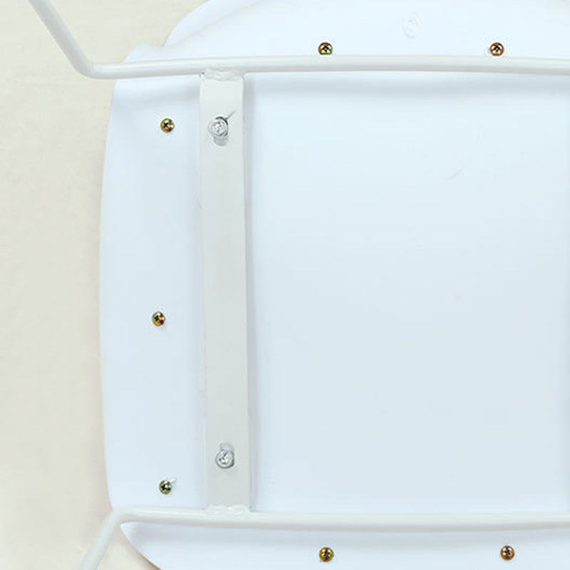 Contemporary Armless Office Chair Plastic Mid Back No Wheels Conference Chair Clearhalo 'furn' 'furn_office_chair' 'Furniture' 'Office Chairs' 'Office Furniture' 'office_chair' 6370104