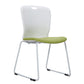 Contemporary Armless Office Chair Plastic Mid Back No Wheels Conference Chair Clearhalo 'furn' 'furn_office_chair' 'Furniture' 'Office Chairs' 'Office Furniture' 'office_chair' 6370106