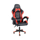 Sedia da scrivania moderna Sedia da gioco ergonomica in pelle Sedia con schienale alto con ruote