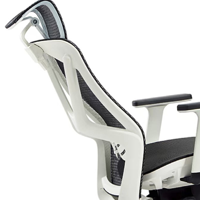 Ergonomic Adjustable Mesh Office Chair Adjustable Arms Swivel Chair Clearhalo 'furn' 'furn_office_chair' 'Furniture' 'Office Chairs' 'Office Furniture' 'office_chair' 6370133