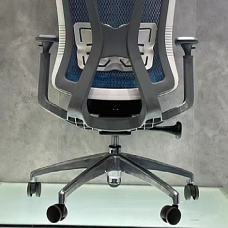 Ergonomic Adjustable Mesh Office Chair Adjustable Arms Swivel Chair Clearhalo 'furn' 'furn_office_chair' 'Furniture' 'Office Chairs' 'Office Furniture' 'office_chair' 6370137