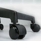 Modern Desk Chair Office Armless Chair Conference Chair with Wheels Clearhalo 'furn' 'furn_office_chair' 'Furniture' 'Office Chairs' 'Office Furniture' 'office_chair' 6370152