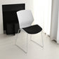 19" Wide Contemporary Desk Chair White No Wheels Office Chair Clearhalo 'furn' 'furn_office_chair' 'Furniture' 'Office Chairs' 'Office Furniture' 'office_chair' 6370212