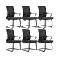 Contemporary Breathable AirGrid Desk Chair Microfiber Conference Arm Chair 6 Piece Set Arch Without Headrest Clearhalo 'furn' 'furn_office_chair' 'Furniture' 'Office Chairs' 'Office Furniture' 'office_chair' 6370304