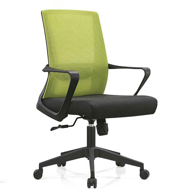 Contemporary Breathable AirGrid Desk Chair Microfiber Conference Arm Chair Clearhalo 'furn' 'furn_office_chair' 'Furniture' 'Office Chairs' 'Office Furniture' 'office_chair' 6370312