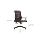 Contemporary Breathable AirGrid Desk Chair Microfiber Conference Arm Chair Clearhalo 'furn' 'furn_office_chair' 'Furniture' 'Office Chairs' 'Office Furniture' 'office_chair' 6370323