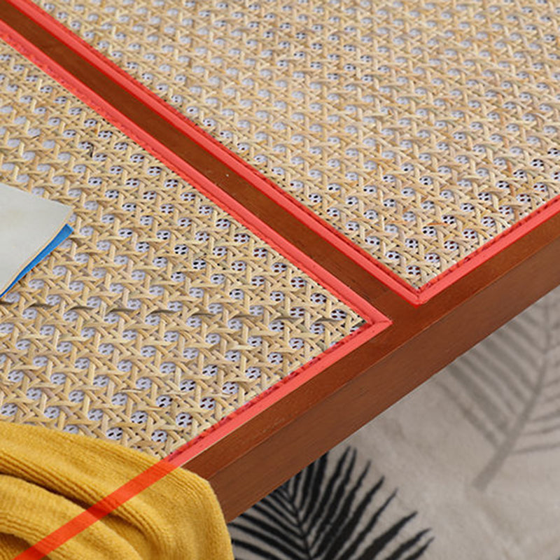 Tropical Rubber Wood Bedroom Bench 50.7"L Seating Bench with Legs Clearhalo 'Benches' 'Chairs & Seating' 'furn' 'furn_benches' 'Furniture' 'Living Room Furniture' 6370389