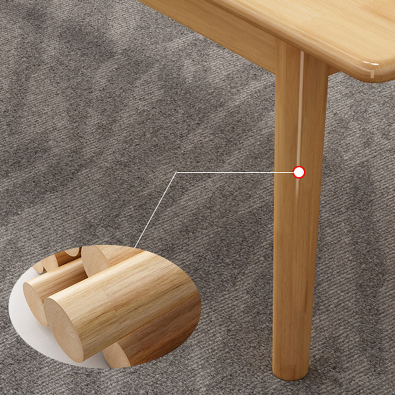 11.7-inch Width Modern Seating Bench Solid Wood Rectangle Solid Color Bench Clearhalo 'Benches' 'Chairs & Seating' 'furn' 'furn_benches' 'Furniture' 'Living Room Furniture' 6370403